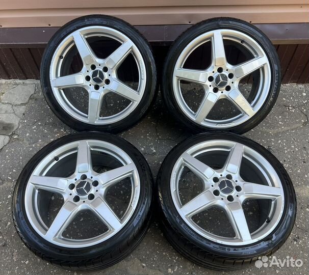 Комплект колес r 19 amg cls w 218 5х112