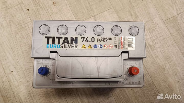 Аккумулятор автомобильный 75