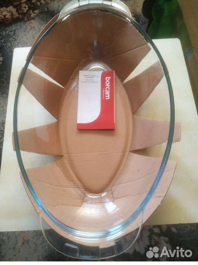 Утятница стеклянная новая