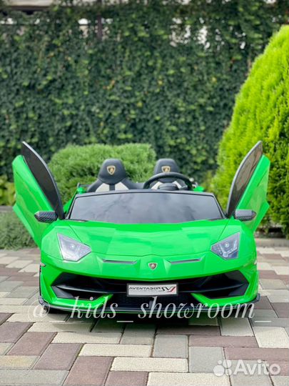 Детский электромобиль Lamborghini Aventador SVJ 24