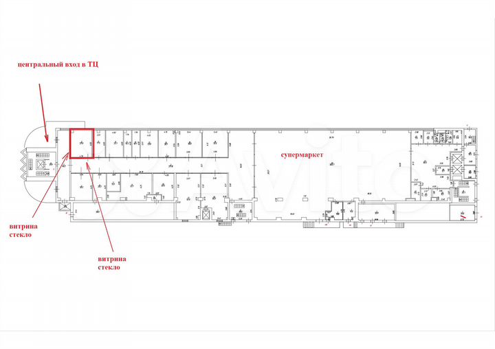 Торговая площадь, 30 м²