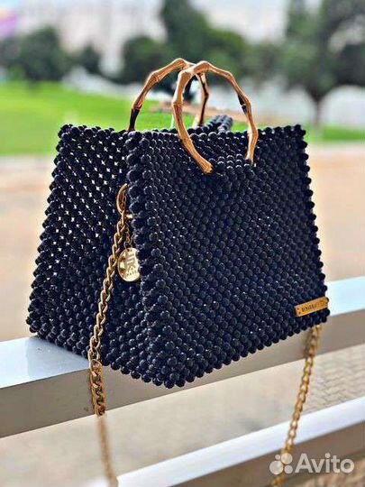 Сумка из бусин ручной работы