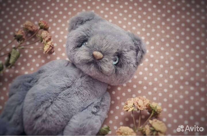 Мишка тедди игрушка ручной работы