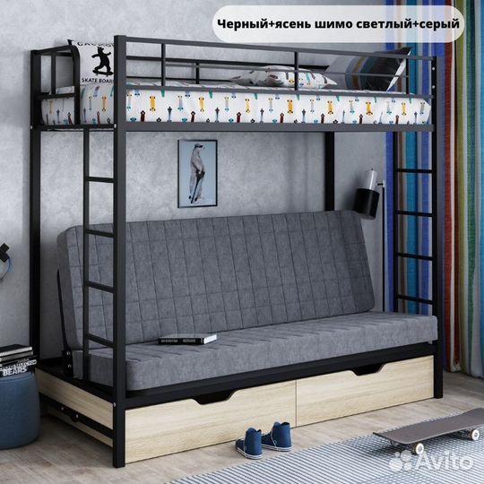 Раскладной диван-чердак