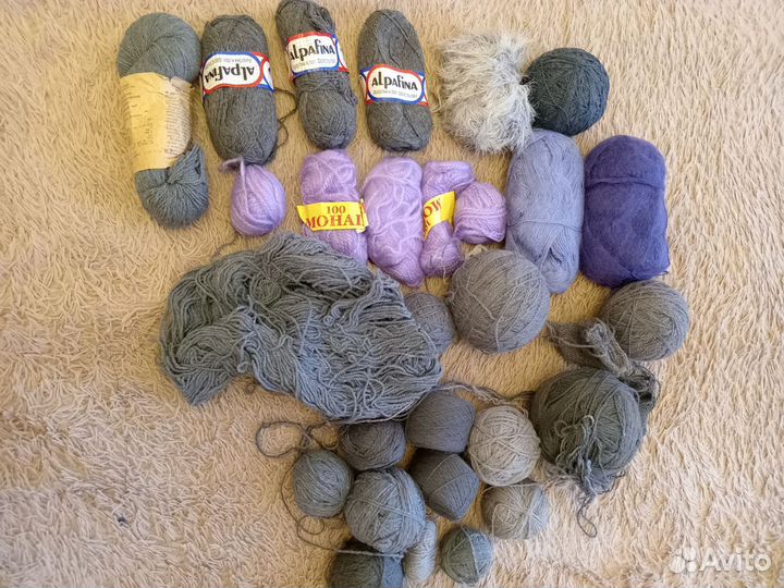Пряжа для вязания шерсть СССР