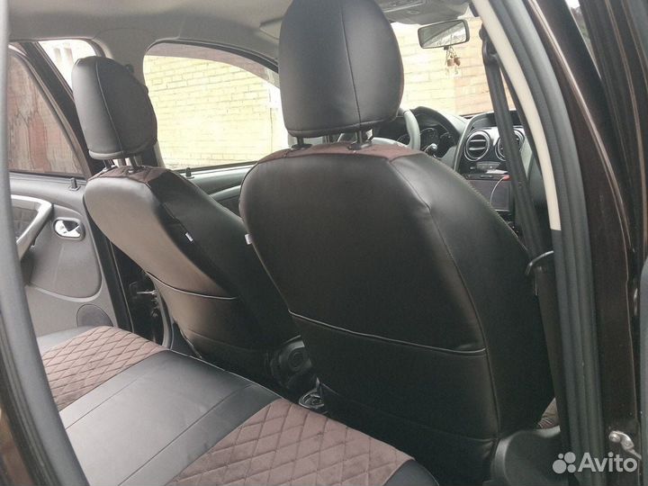 Чехлы Лада Гранта Франт+ Алькантара