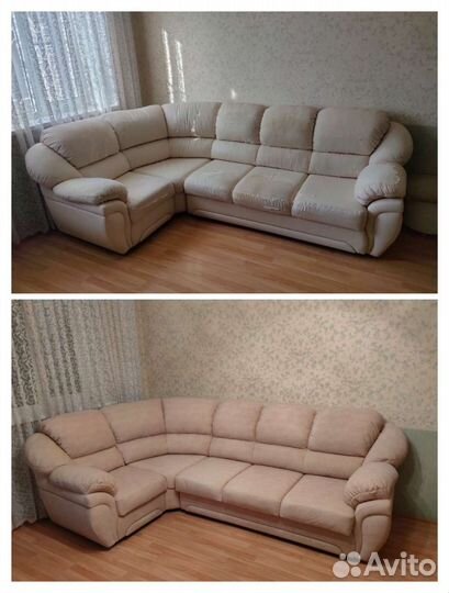 Перетяжка, ремонт мягкой мебели