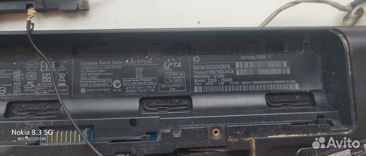 Материнская плата hp compag cq58