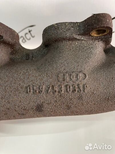 Выпускной коллектор левый Audi A6 C6 3.0 TDI ASB