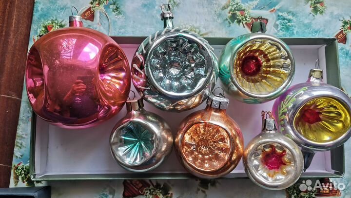 Ёлочные игрушки шары