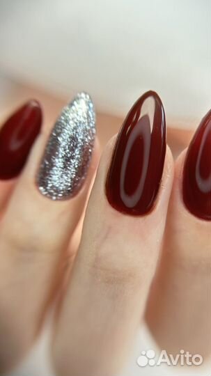 Маникюр гель-лак педикюр наращивание ногтей