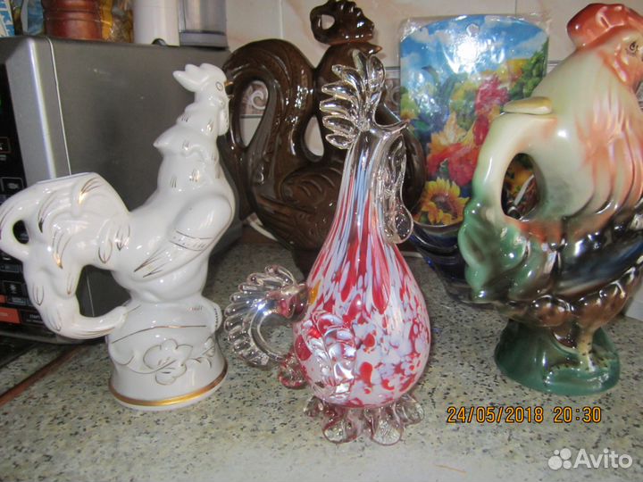 Графины петухи