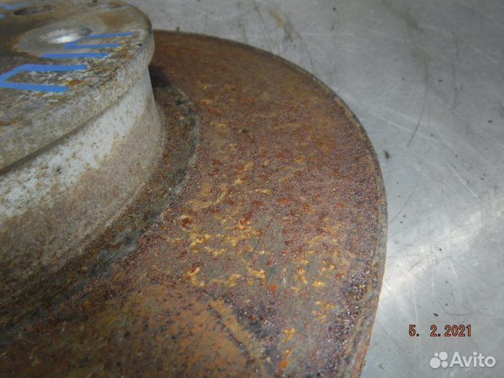 Тормозной диск передний правый Hyundai Getz G4ED