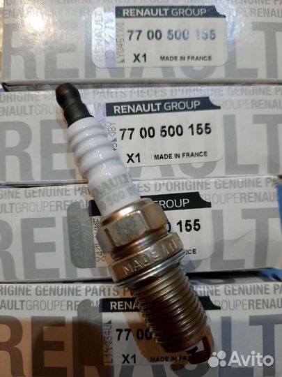 Свечи зажигания на renault