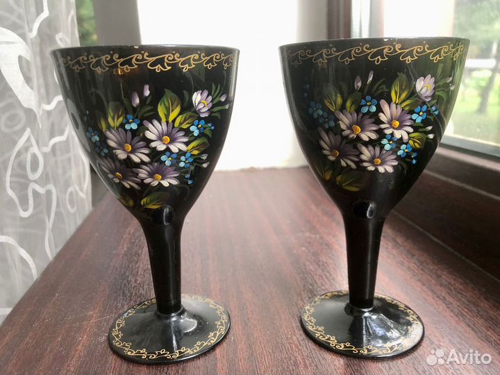 Бокалы с ручной росписью