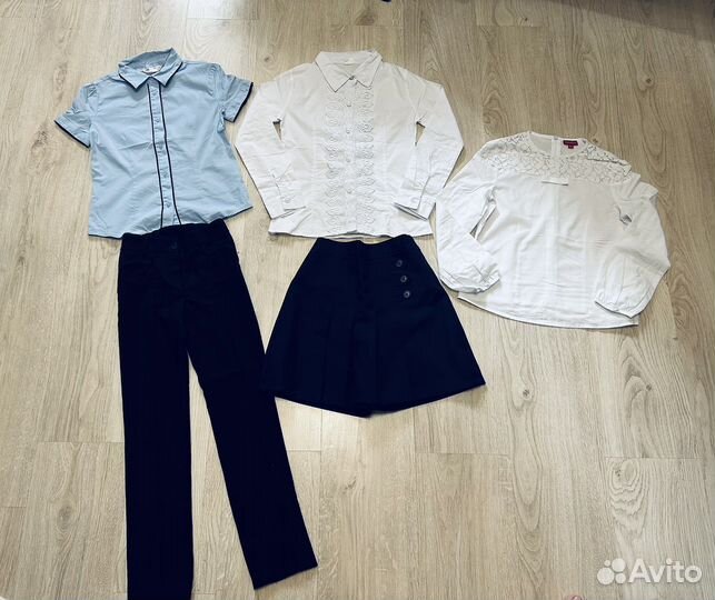 Вещи пакетом на девочку 116-140