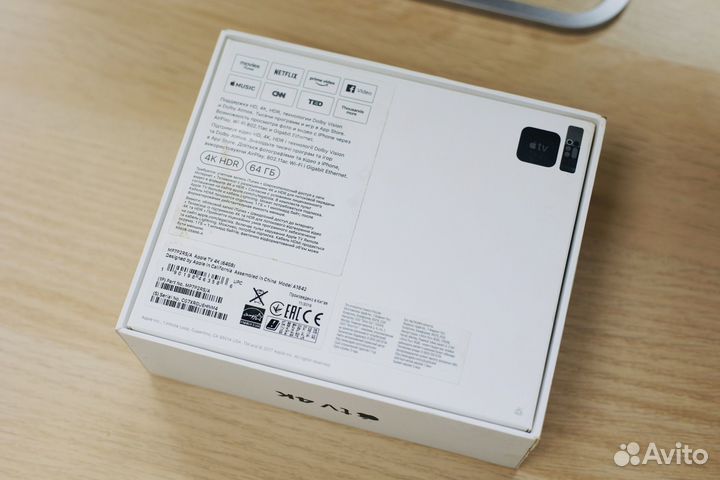 TV приставка Apple TV 4K 64 GB