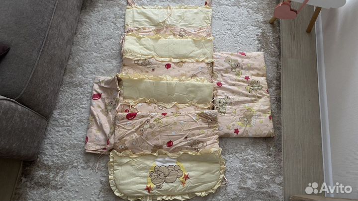 Бортики в кроватку