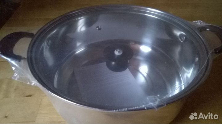 Кастрюля 3,5 л. из нержавеющей. стали