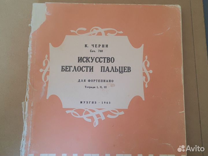 Этюды Черни/Беренс