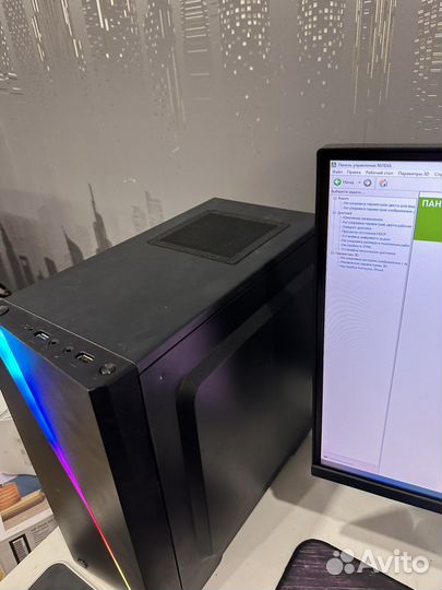 Игровой пк i3 10100f rtx 3050