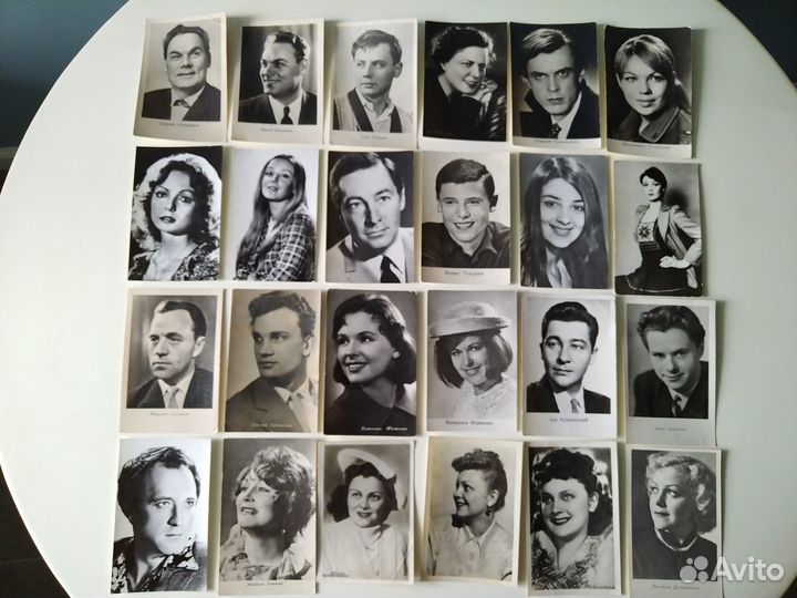 Фотооткрытки с актёрами СССР