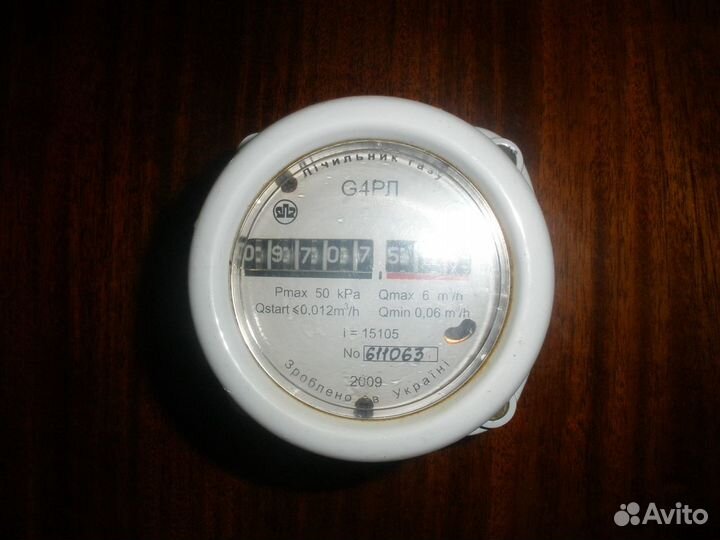Счетчик газовый G4рл