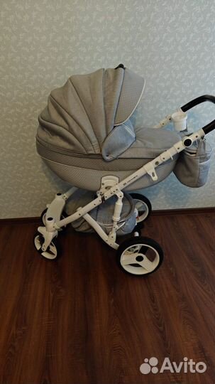 Коляска 2 в 1 Adamex Monte Carbon d37