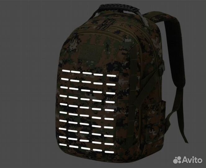 Тактический рюкзак Laser Cut цифровой камуфляж чер