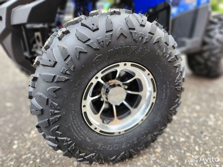 Квадроцикл Hunter 125 Lux (синий)
