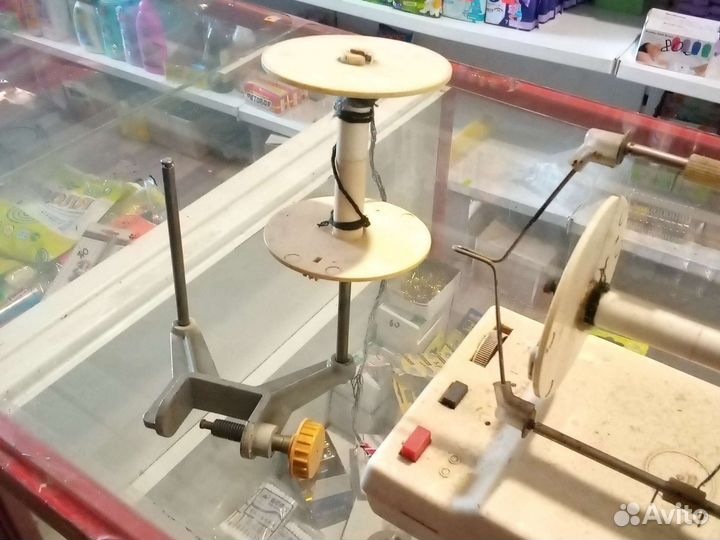 Прялка для пуха и шерсти