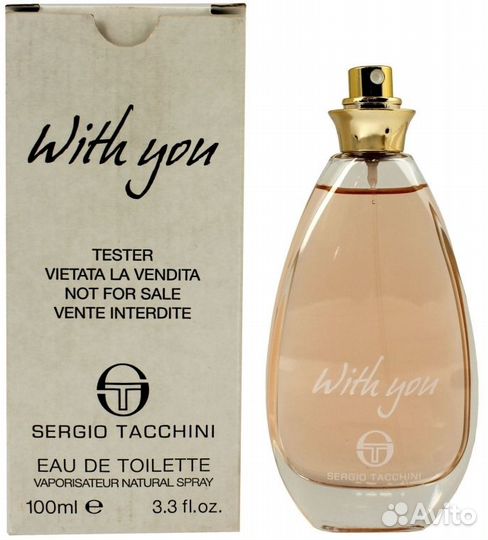 С дефектом Sergio Tacchini With You 100 мл