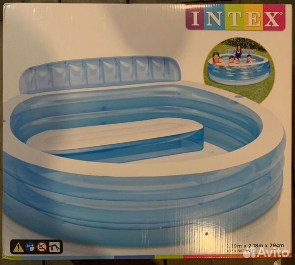 Каркасный бассейн, надувной бассейн