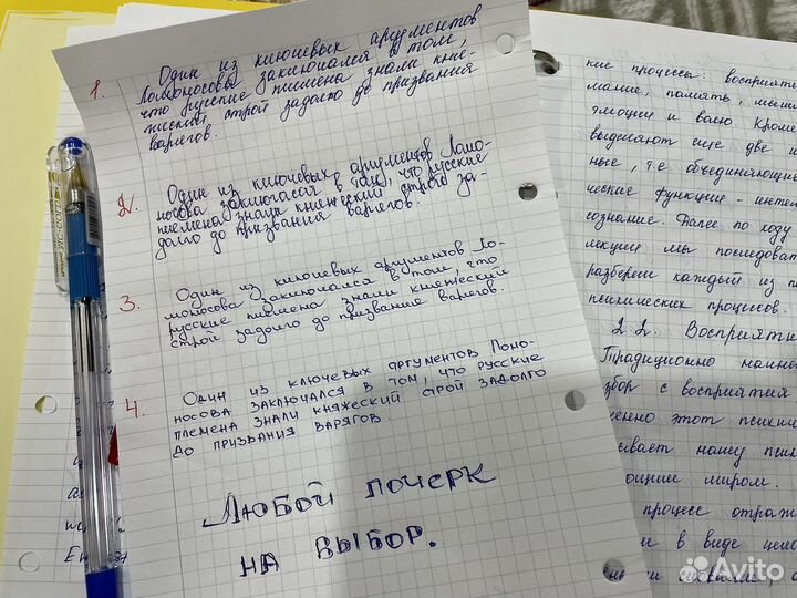 Перепишу лекции, конспекты, курсовые