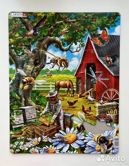 Пазлы Larsen Лето 53 элемента