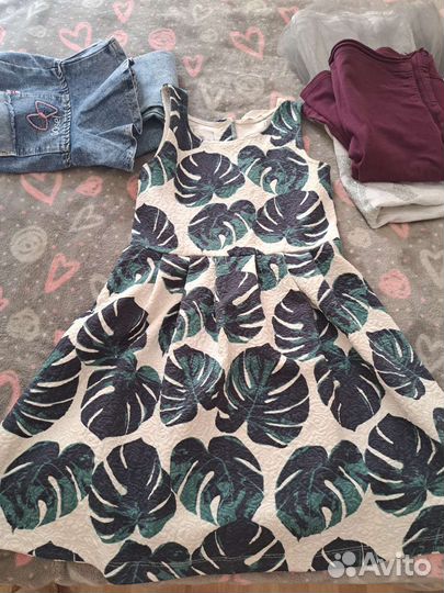 Вещи пакетом на девочку рост 120