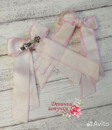 Набор школьных бантиков ручной работы