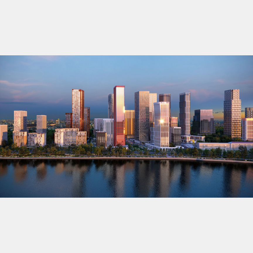 1-к. квартира, 57 м², 4/44 эт.