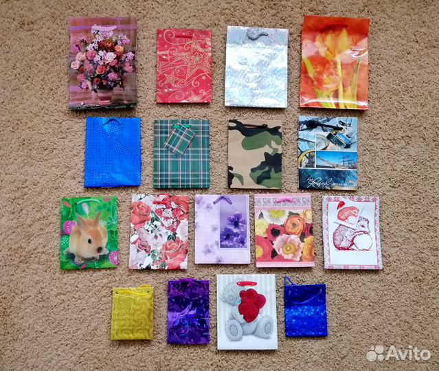 Пакеты/упаковка подарочные