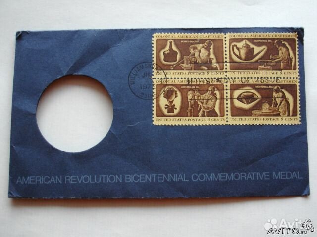 Жетон 200 лет революции США