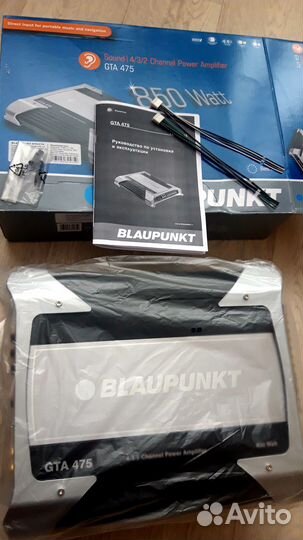 Усилитель мощности звука Blaupunkt GTA 475