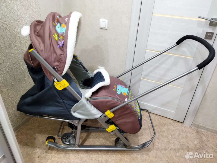 Коляска санки