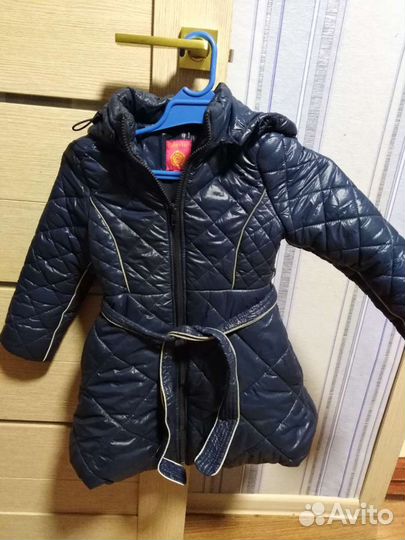 Пальто для девочки 116