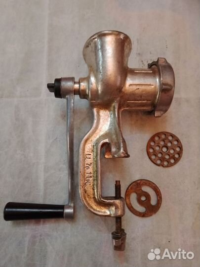 Мясорубка ручная СССР, шнек