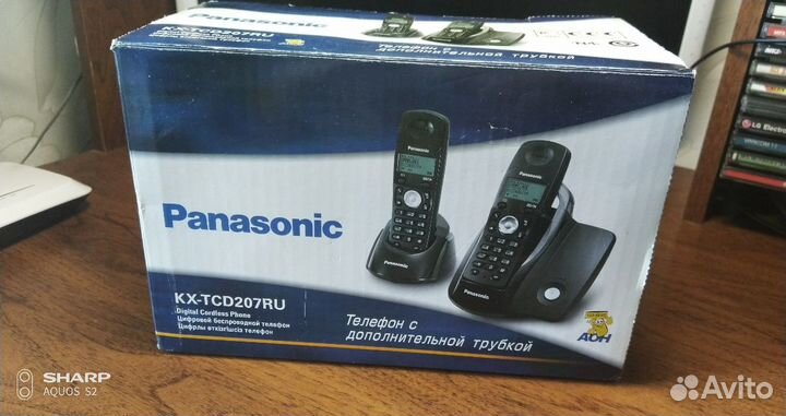 Телефон Panasonic KX-TCD207RU dect