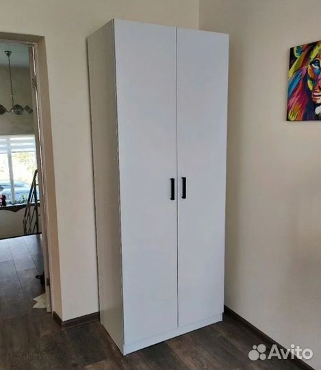 Шкаф Рик платяной белый