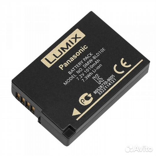 Аккумулятор Panasonic DMW-BLD10E новый