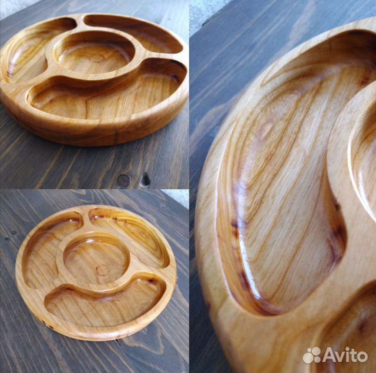 Менажница деревянная