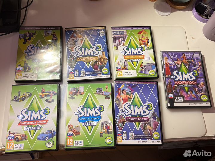 Диски легаси The Sims 3