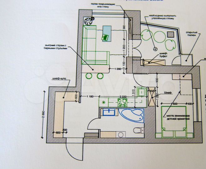 2-к. квартира, 51 м², 13/17 эт.
